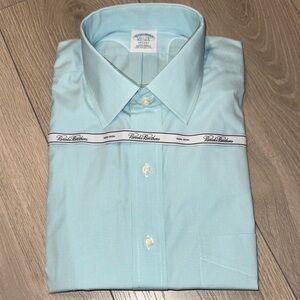 Brooks Brothers Aqua Men's Dress Shirt